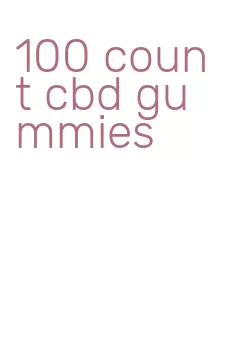 100 count cbd gummies