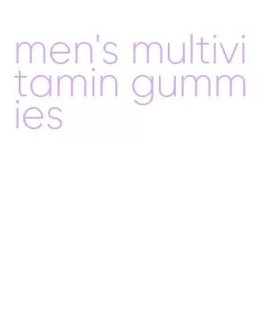 men's multivitamin gummies