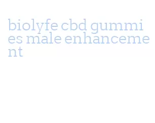 biolyfe cbd gummies male enhancement