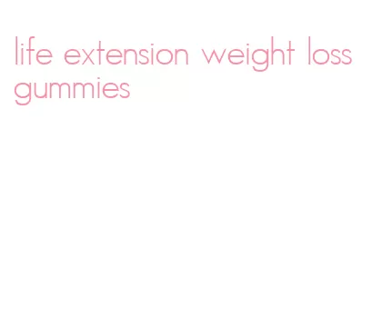 life extension weight loss gummies