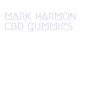 mark harmon cbd gummies