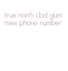 true north cbd gummies phone number