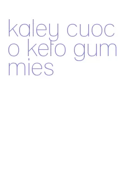 kaley cuoco keto gummies