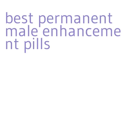 best permanent male enhancement pills