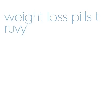 weight loss pills truvy