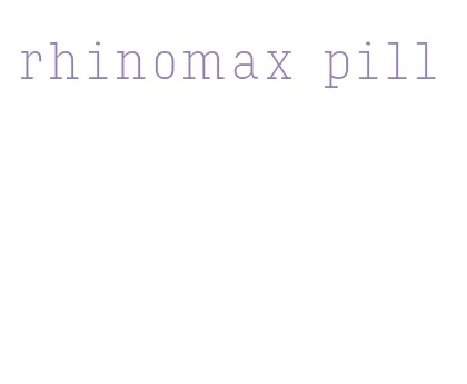 rhinomax pill