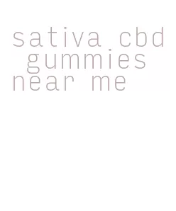 sativa cbd gummies near me