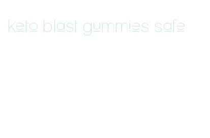 keto blast gummies safe