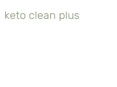 keto clean plus