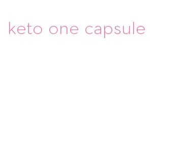 keto one capsule