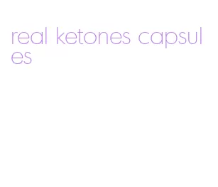 real ketones capsules