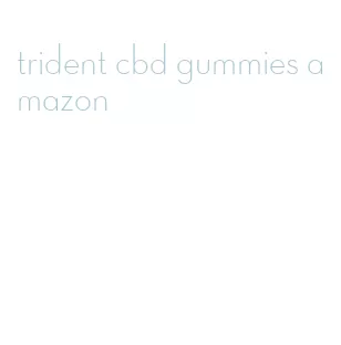 trident cbd gummies amazon