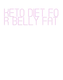 keto diet for belly fat