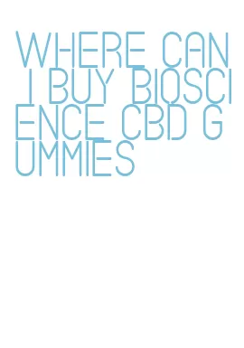 where can i buy bioscience cbd gummies