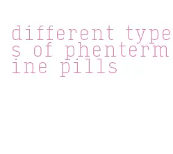 different types of phentermine pills