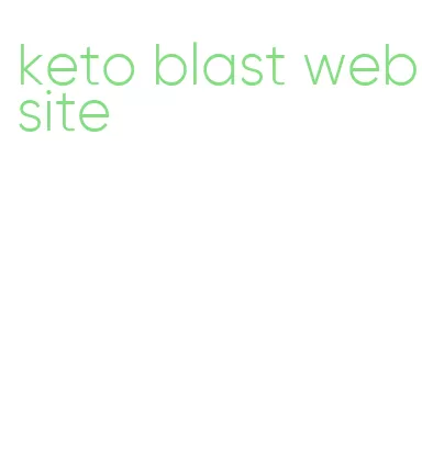 keto blast website