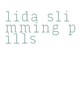 lida slimming pills