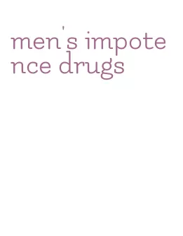 men's impotence drugs