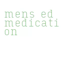 mens ed medication