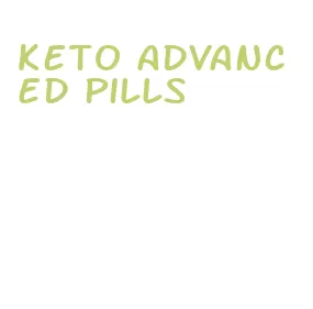 keto advanced pills