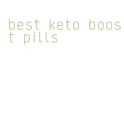 best keto boost pills