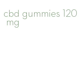 cbd gummies 120 mg