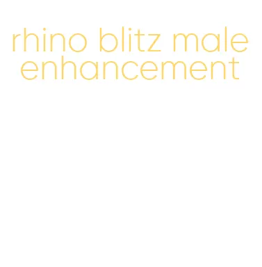 rhino blitz male enhancement