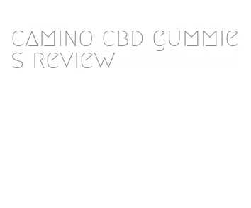 camino cbd gummies review