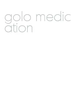 golo medication