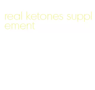 real ketones supplement