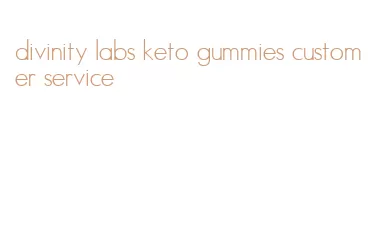 divinity labs keto gummies customer service