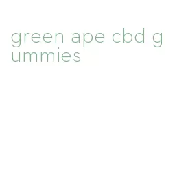 green ape cbd gummies