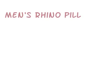 men's rhino pill