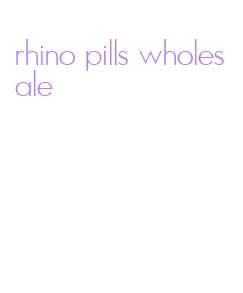 rhino pills wholesale