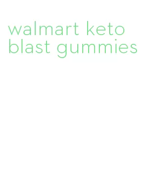 walmart keto blast gummies