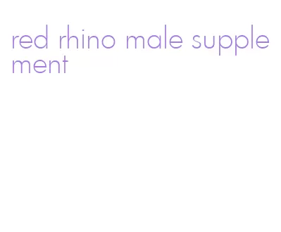 red rhino male supplement