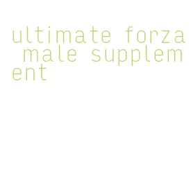 ultimate forza male supplement