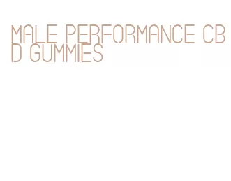 male performance cbd gummies