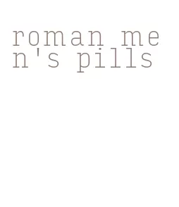 roman men's pills