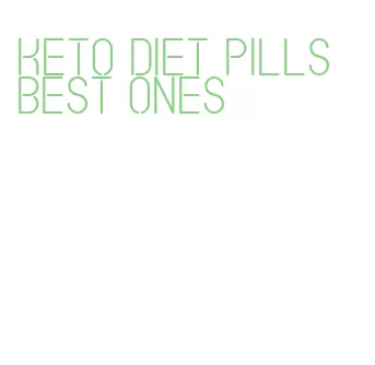 keto diet pills best ones