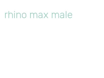 rhino max male