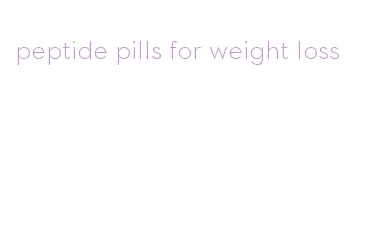 peptide pills for weight loss