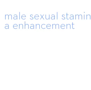 male sexual stamina enhancement