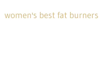 women's best fat burners