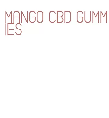 mango cbd gummies