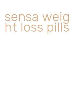 sensa weight loss pills