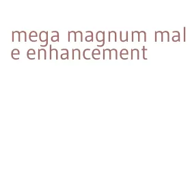 mega magnum male enhancement