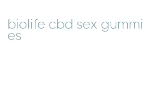 biolife cbd sex gummies