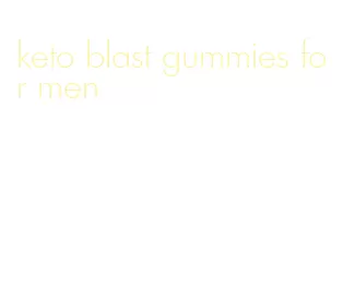 keto blast gummies for men