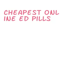 cheapest online ed pills